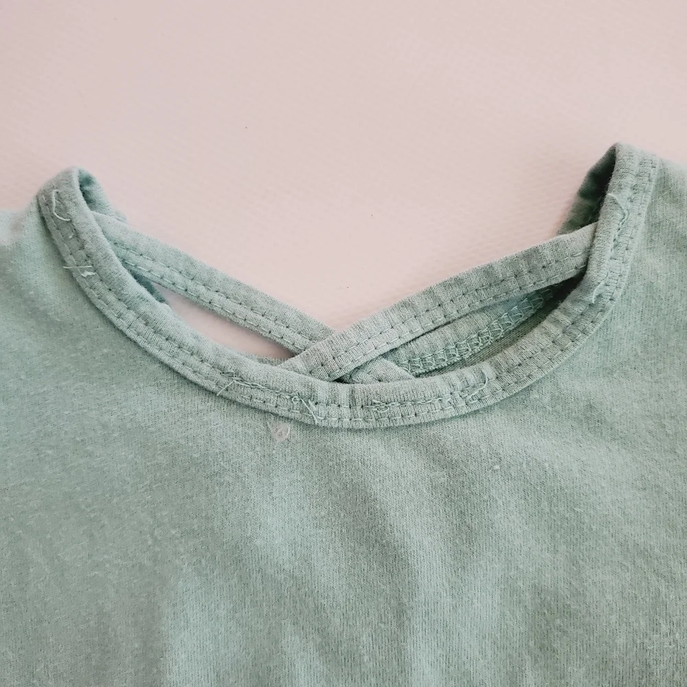 K1010 * Jessica Simpson Out of This World Bodysuit Green Size 3/6M